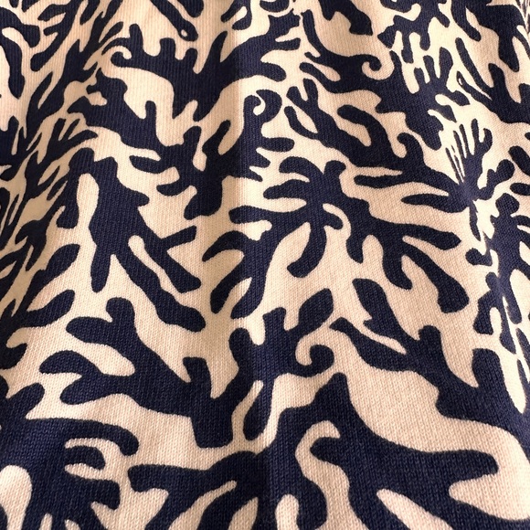 Lilly Pulitzer Women’s Adelaide Sweater Bright Navy Treasure V-Neck Size Small - Picture 3 of 7